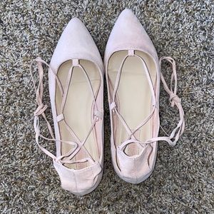 Blush flats